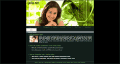 Desktop Screenshot of laila.net